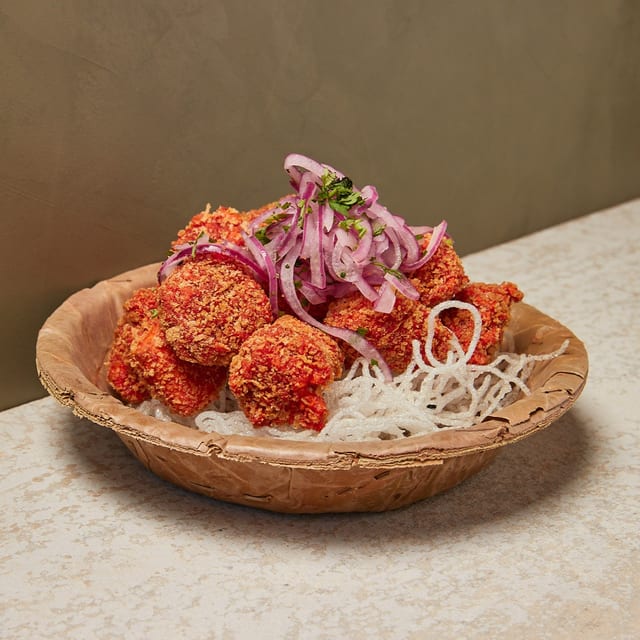 CRISPY PANEER BITES.