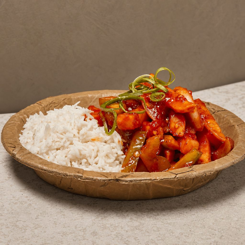 POTATO CHILLI.