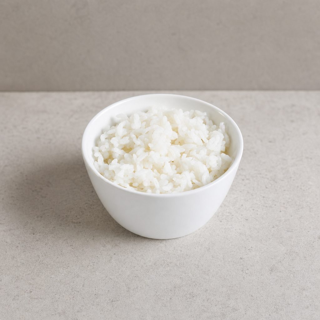 White Basmati Rice.
