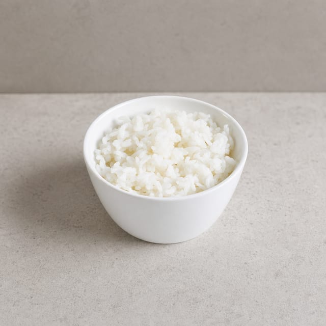 White Basmati Rice.