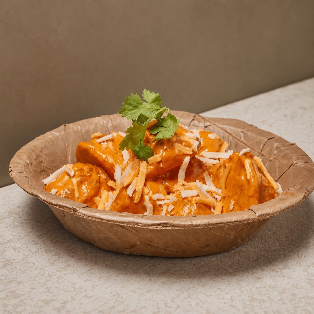 BUTTER MASALA MOMO.
