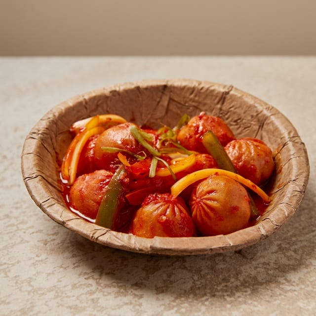 SWEET CHILLI MOMO.